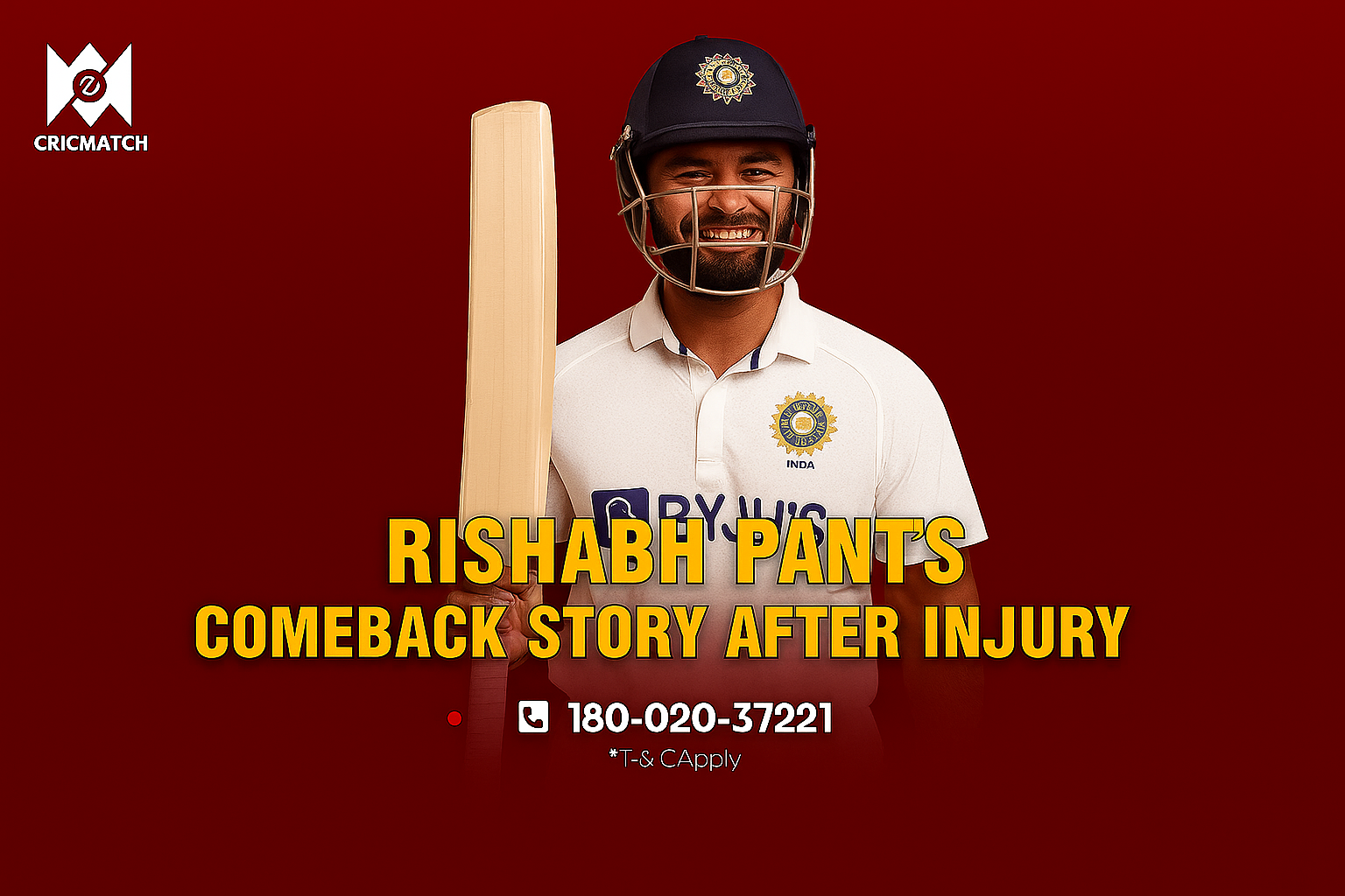 Rishabh Pant’s Comeback Story After Injury