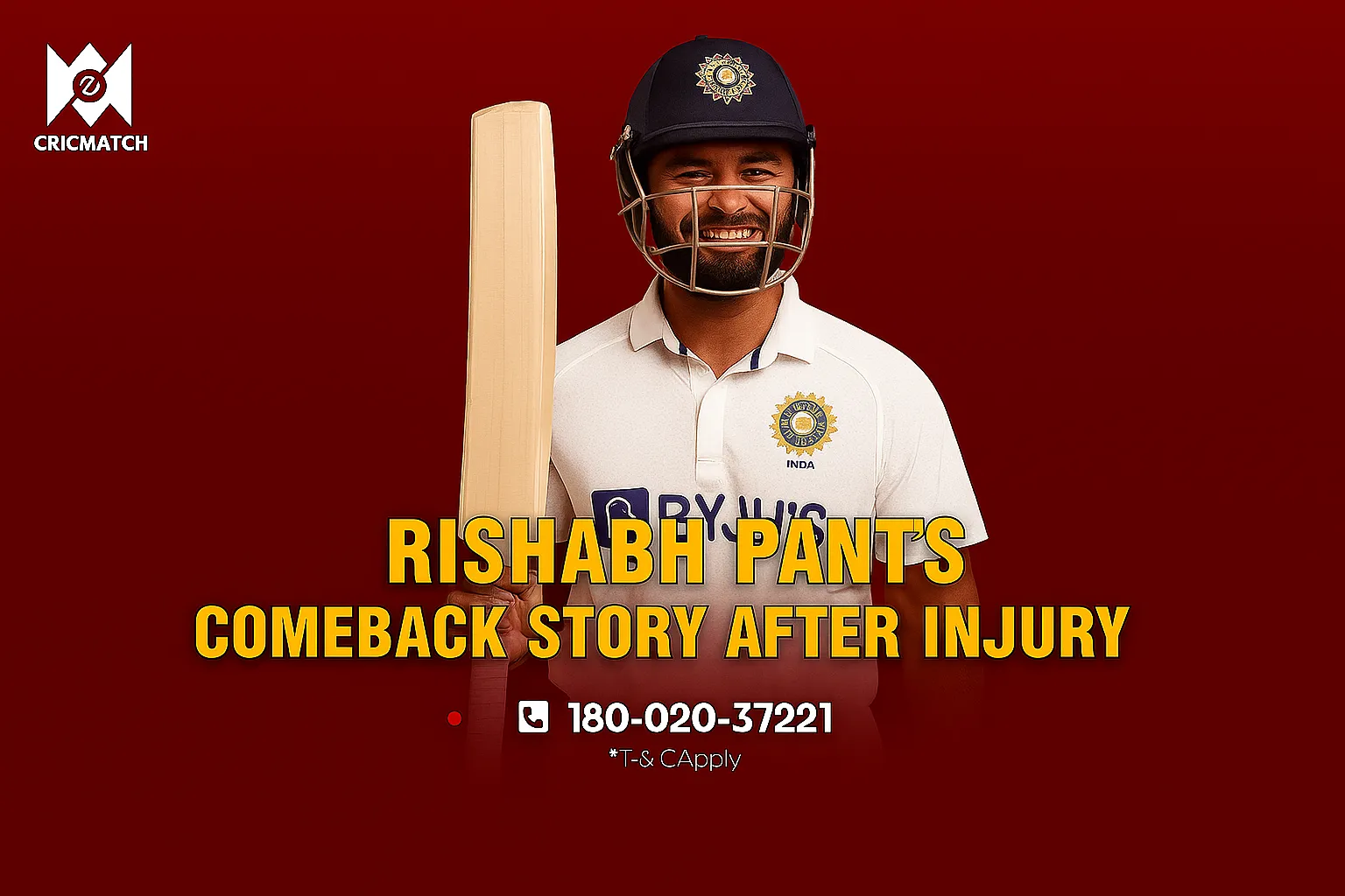 Rishabh Pant’s Comeback Story After Injury